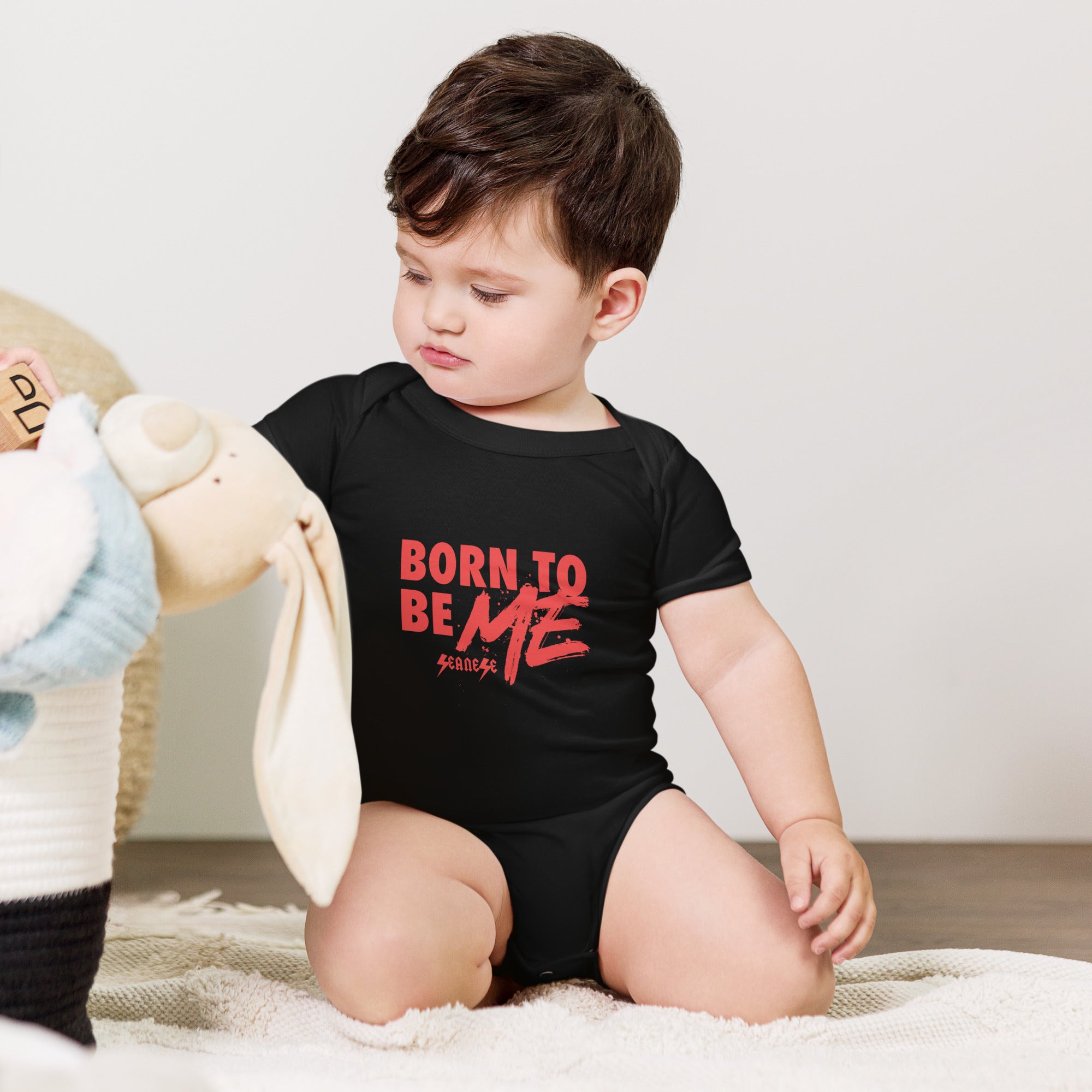 Born to be Me---Baby short sleeve one piece---Click for more shirt colors