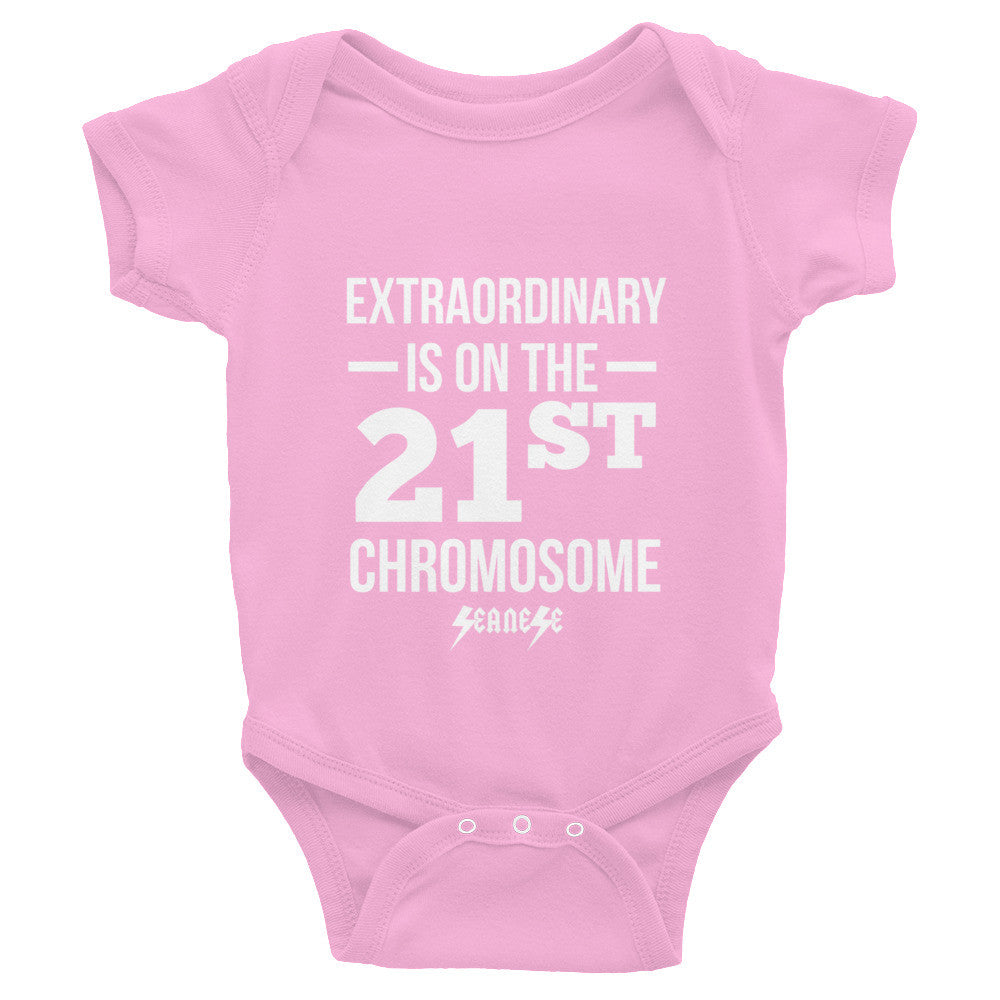 Infant Bodysuit---Extraordinary White Design---Click for more shirt colors