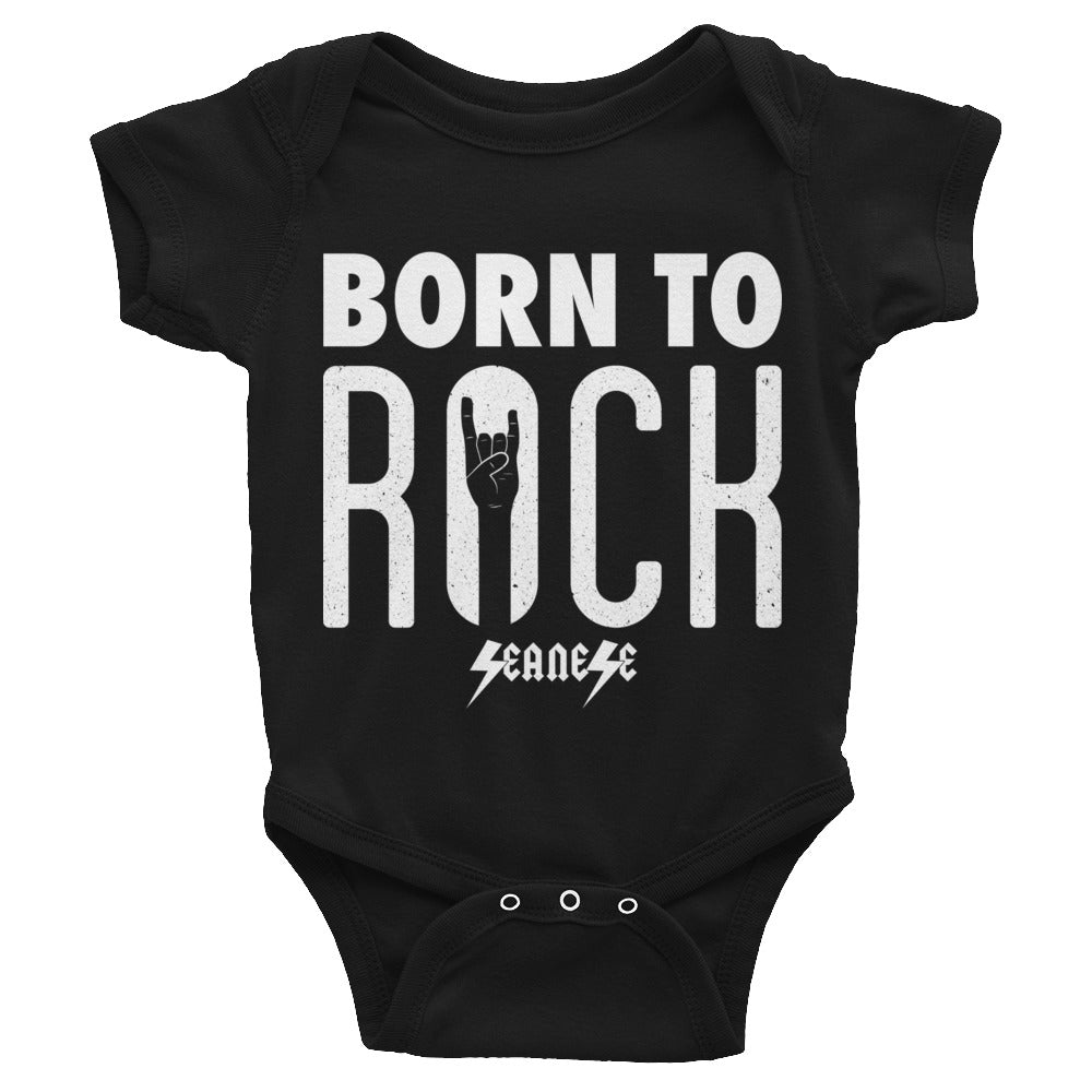 Infant Bodysuit---Born To Rock---Click for more shirt colors
