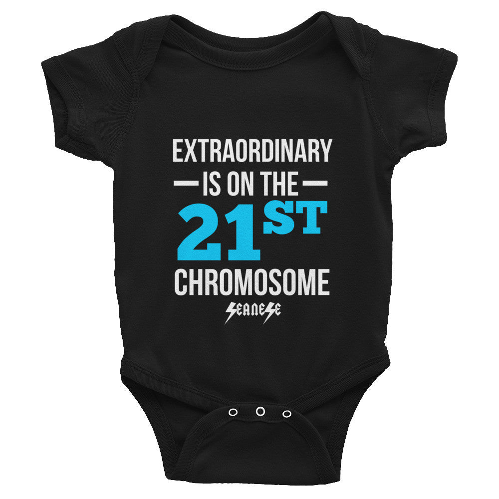 Infant Bodysuit---Extraordinary Blue/White Design---Click for more shirt colors