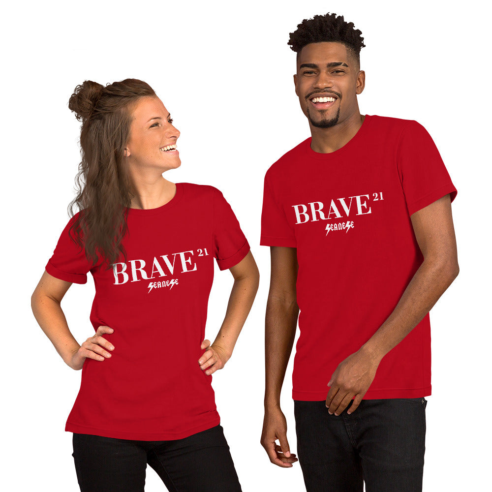 Short-Sleeve Unisex T-Shirt---21Brave---Click for more shirt colors