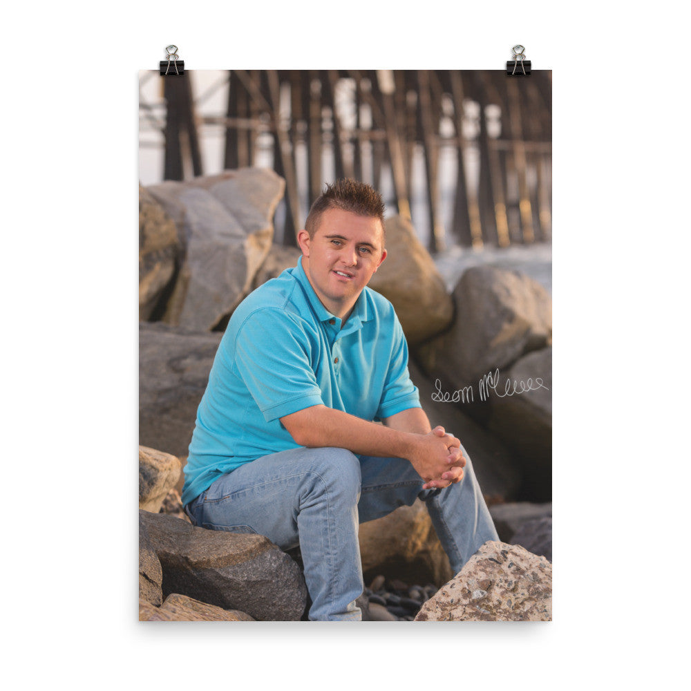 Poster Autographed Sean at Pier 18x24