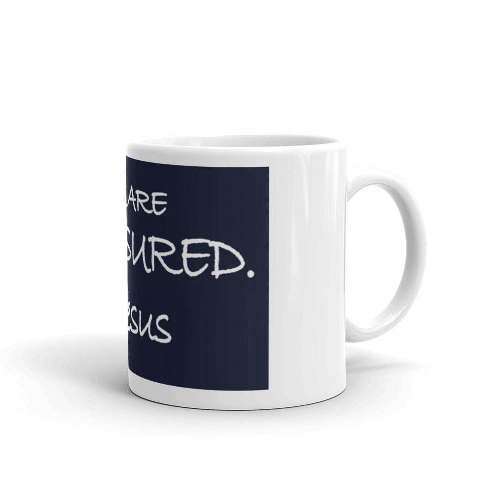Mug---You Are Treasured. Love, Jesus