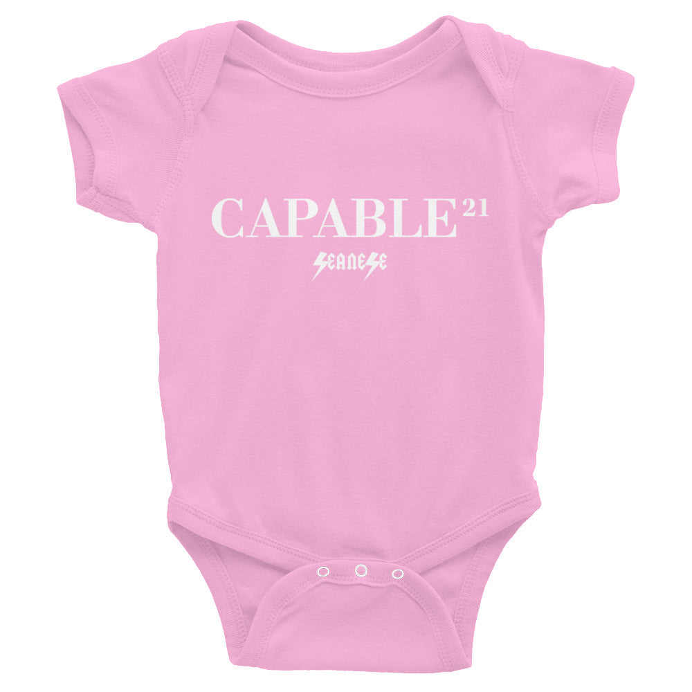 Infant Bodysuit---21Capable---Click for more shirt colors