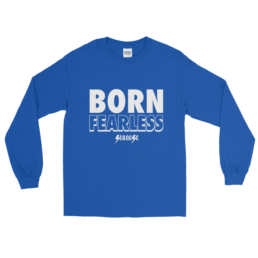 Long Sleeve T-Shirt---Born Fearless---Click for more shirt colors
