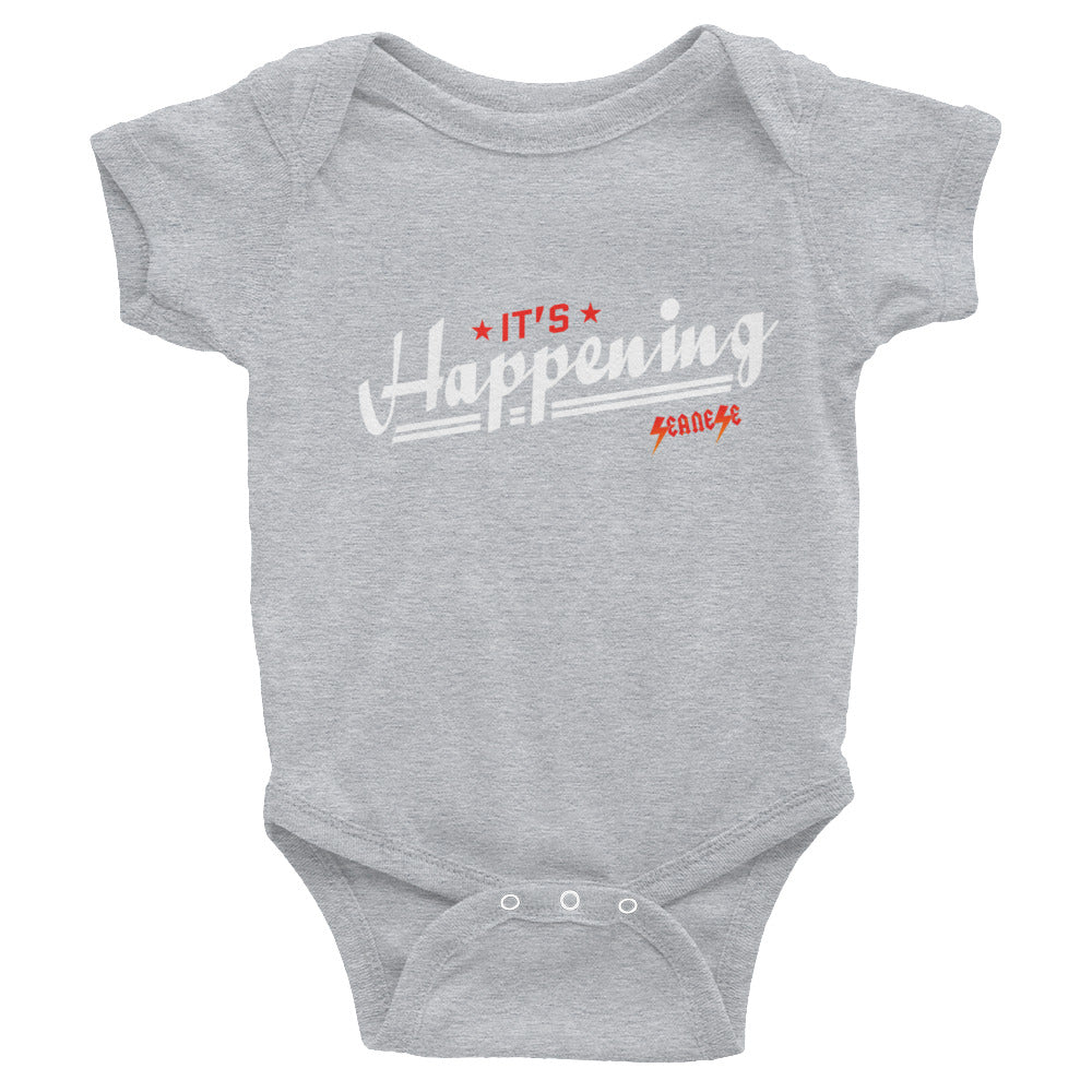 Infant Bodysuit---It's Happening---Click for more shirt colors