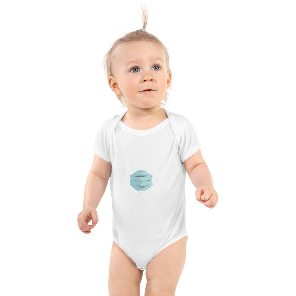Infant Bodysuit---Superheroes Wear Masks---Click for more shirt colors
