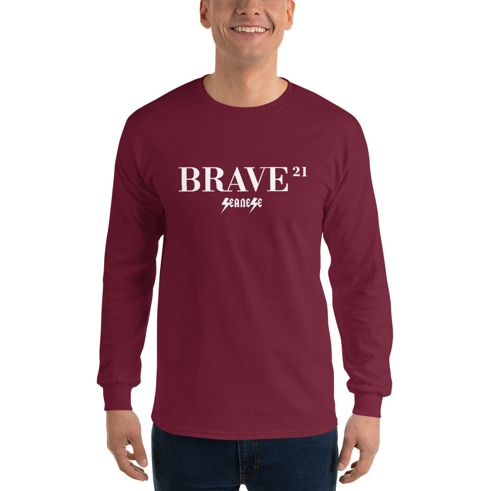 Men’s Long Sleeve Shirt---21Brave---Click for more shirt colors
