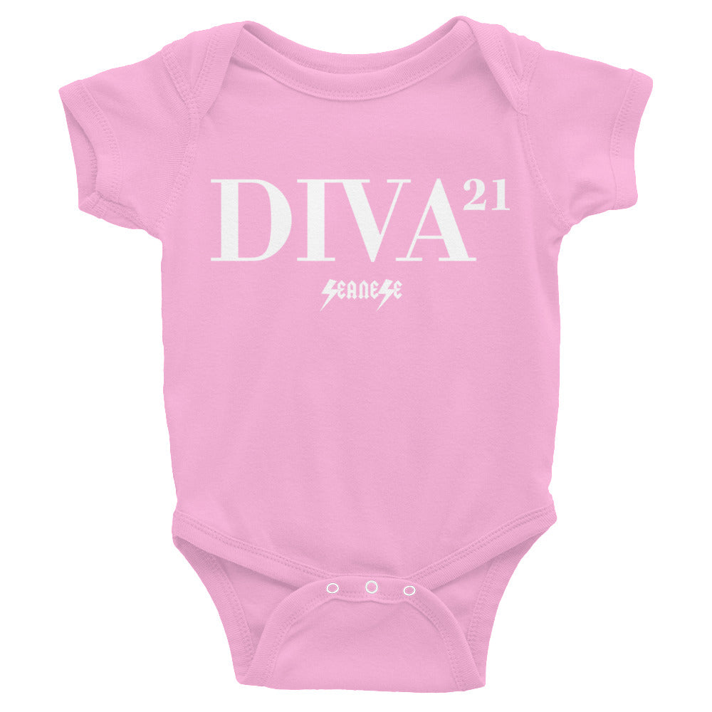 Infant Bodysuit---21 Diva---Click for more shirt colors