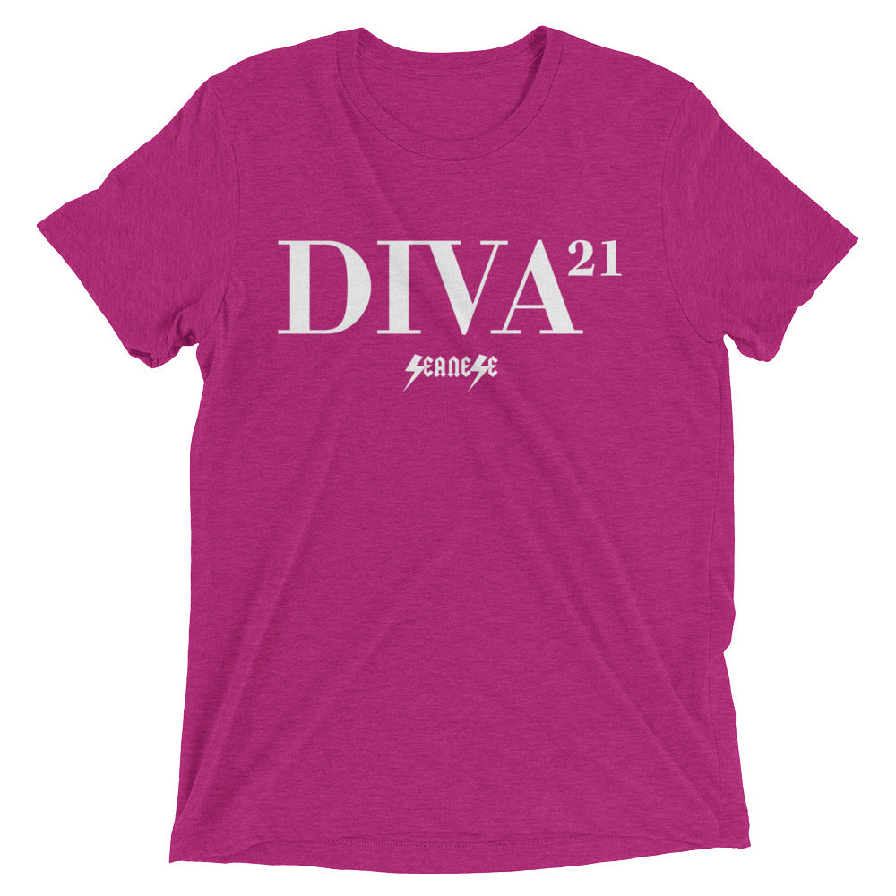 Upgraded Soft Short sleeve t-shirt---21 Diva---Click for more shirt colors