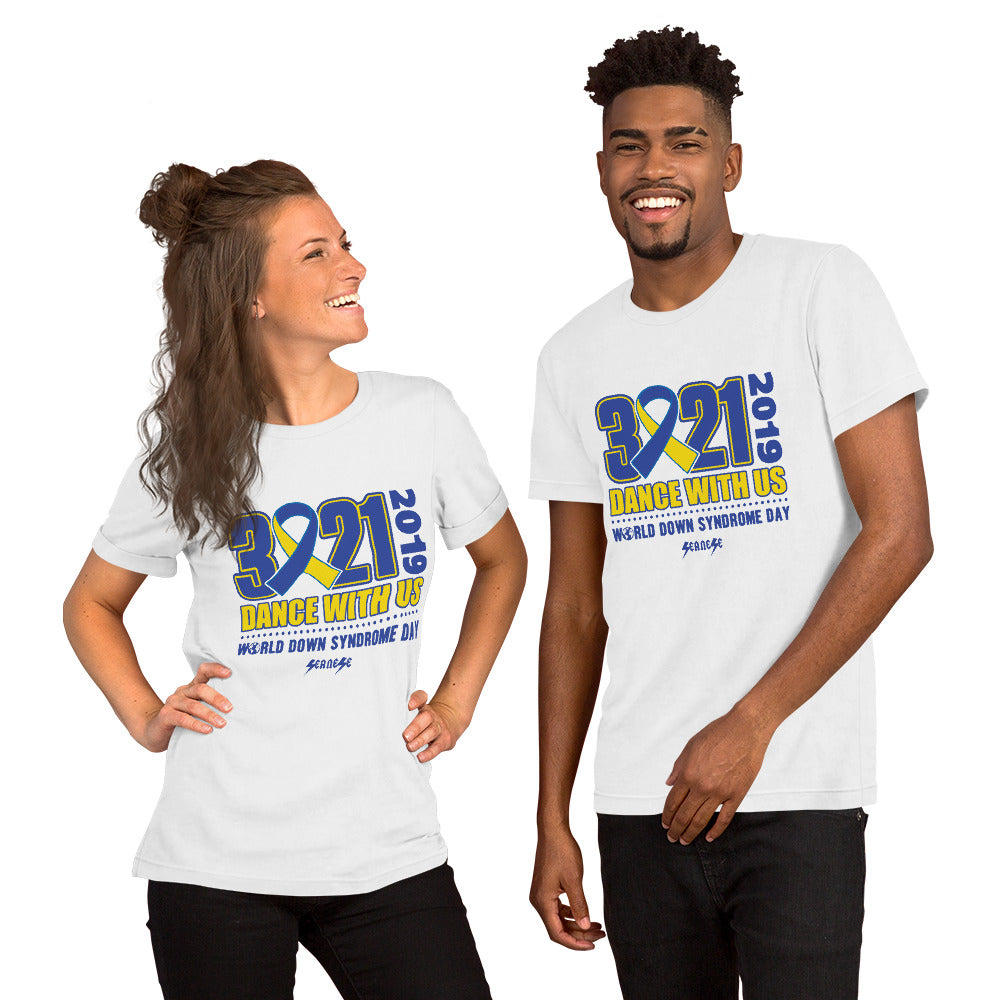 Short-Sleeve Unisex T-Shirt---WDSD2019 Dance With Us---Click for more shirt colors