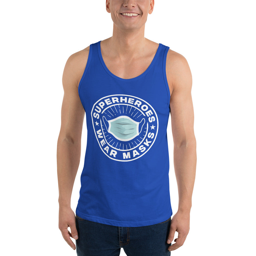 Unisex Tank Top---Superheroes Wear Masks---Click for more shirt colors