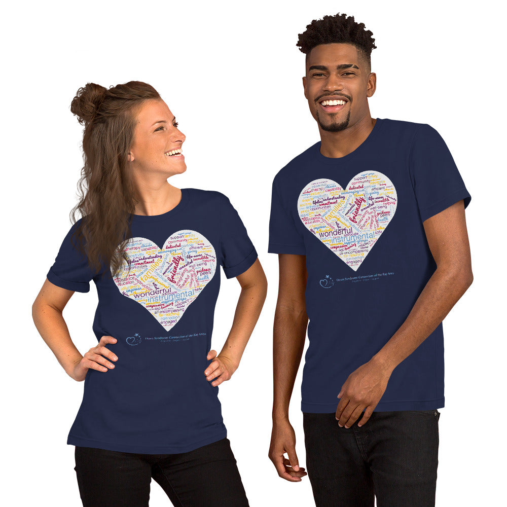 Short-sleeve unisex t-shirt---DSCBA White background---Click for more shirt colors