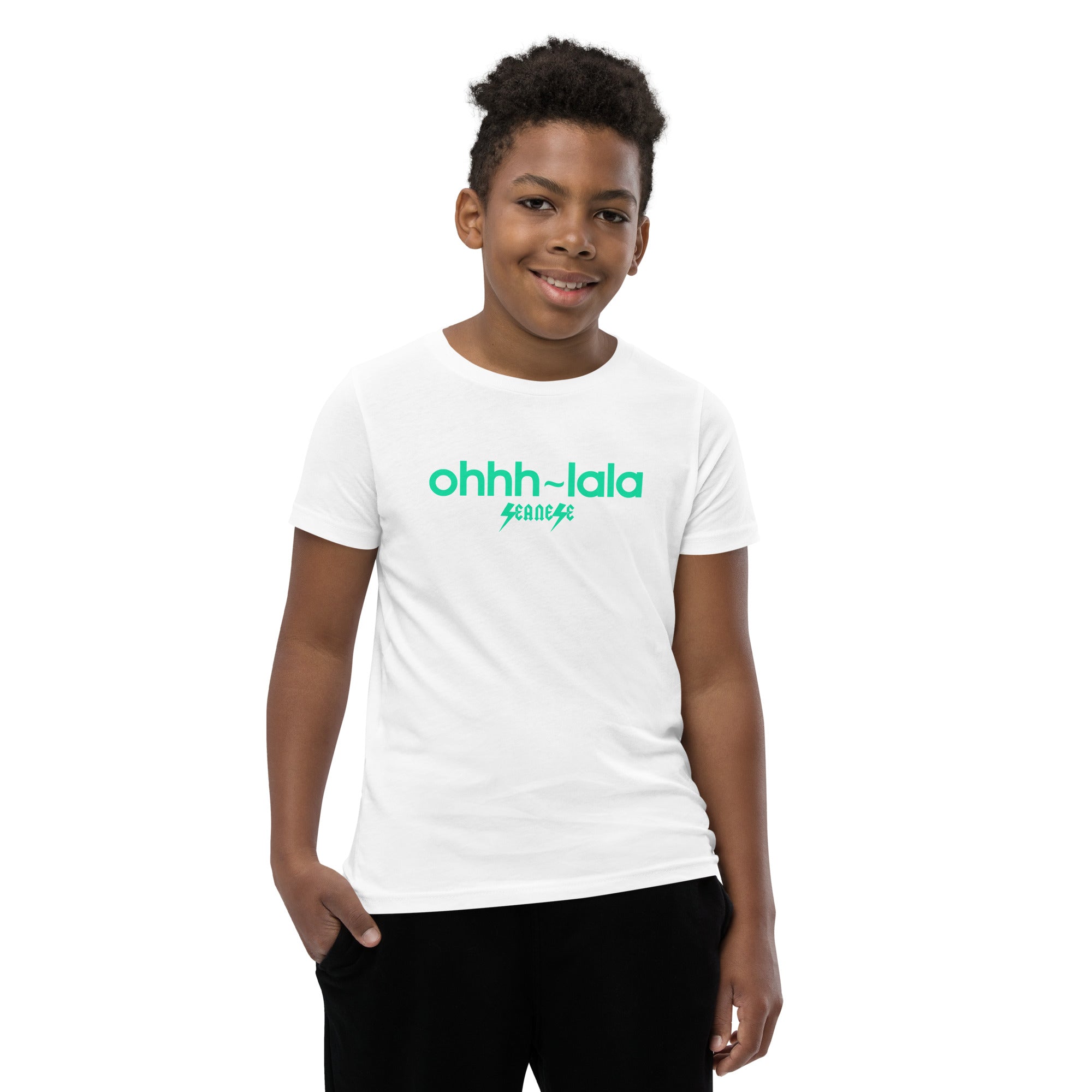 Youth Short Sleeve T-Shirt---Ohhh-lala---Click for more shirt colors